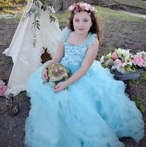 Custom made girls gown